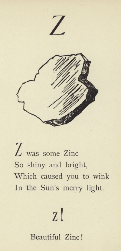 文字Z 作： Edward Lear